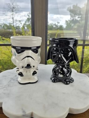 Star Wars Darth Vader & Stormtrooper Ceramic Goblet Set